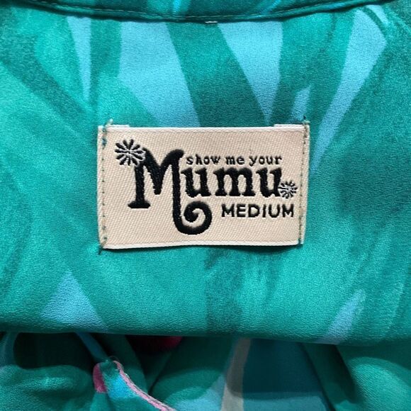 Show Me Your Mumu Lei Bay Floral Sleeveless Crochet Trim Top Medium - Picture 5 of 6